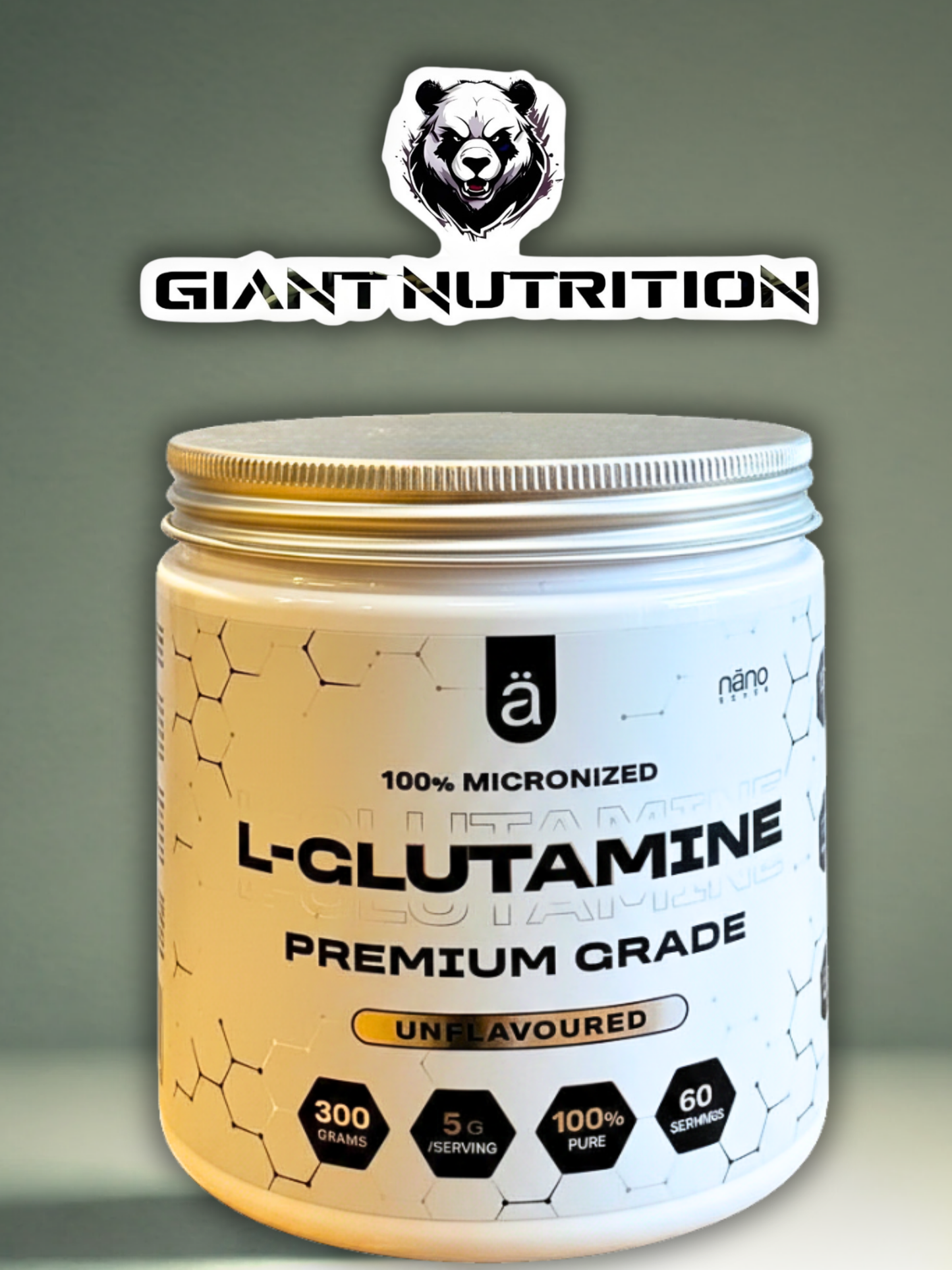 NANOSUPPS L-Glutamin Pulver | Giant Nutrition