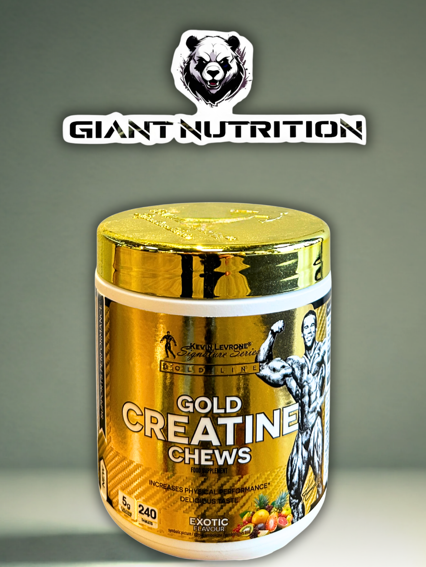 Kevin Levrone Gold Creatine Chews 120 Kautabletten | Giant Nutrition