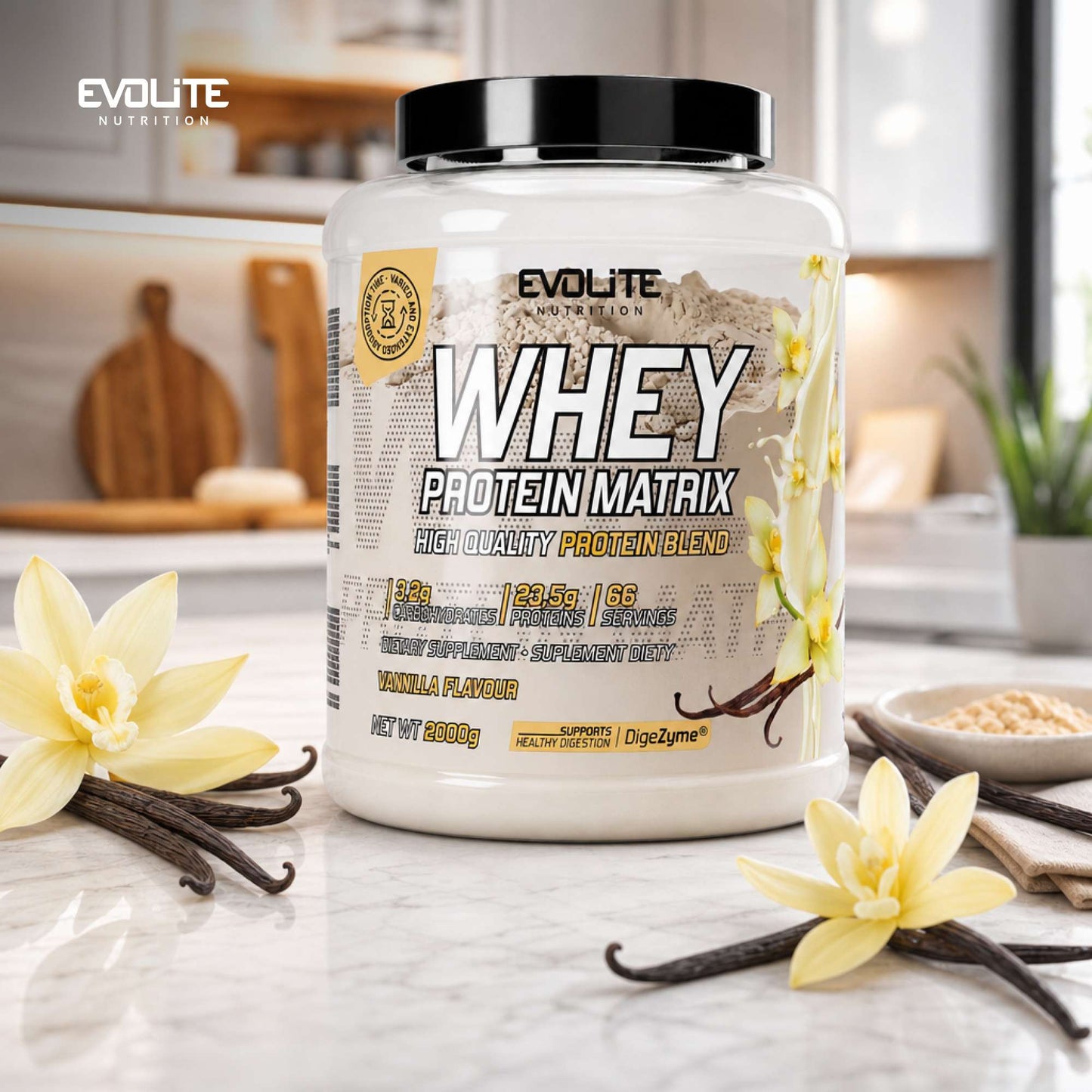 Evolite Nutrition Whey Protein Matrix 2000g