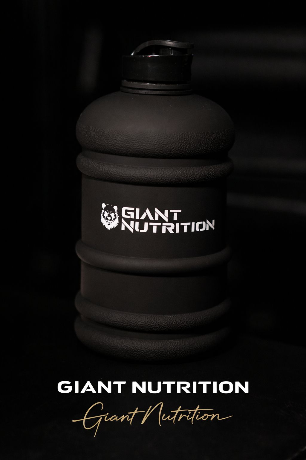 Giant Nutrition Water Jug Schwarz 2000 ml | Giant Nutrition