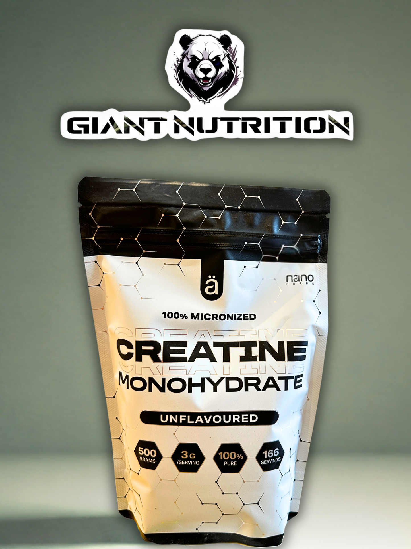 Nano Supps Creatine Monohydrate 500 g | Giant Nutrition