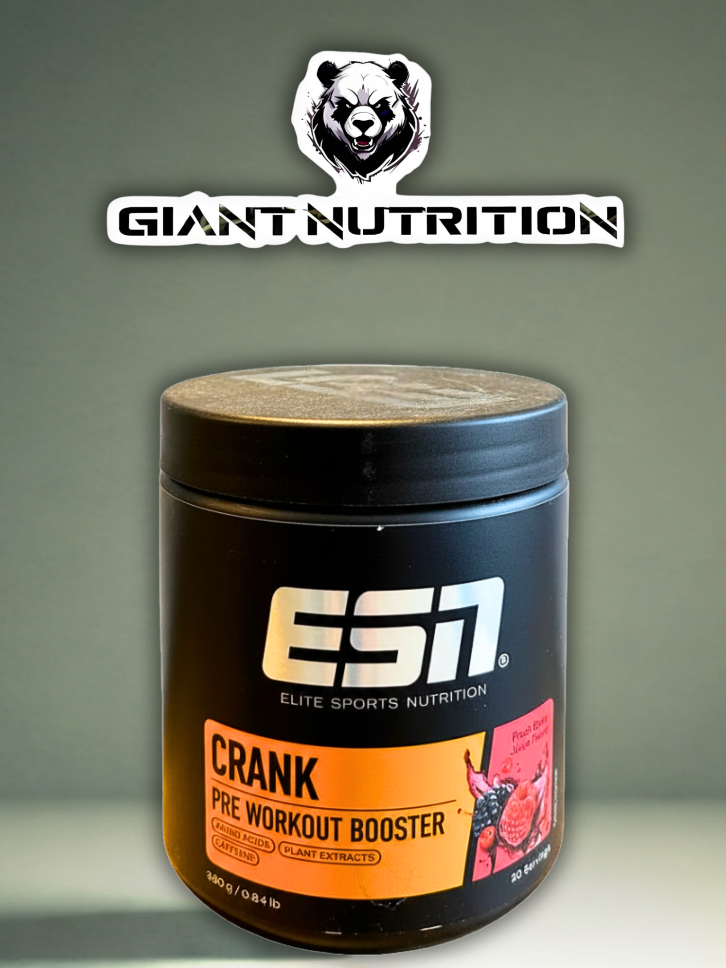 ESN CRANK PRE Workout Booster| Giant Nutrition