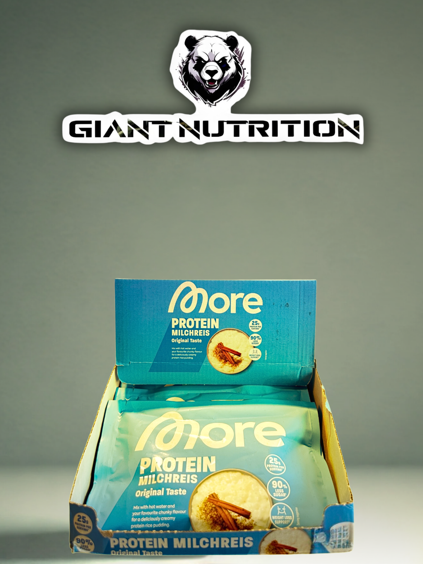 MORE NUTRITION Protein Milchreis Original Taste | Giant Nutrition
