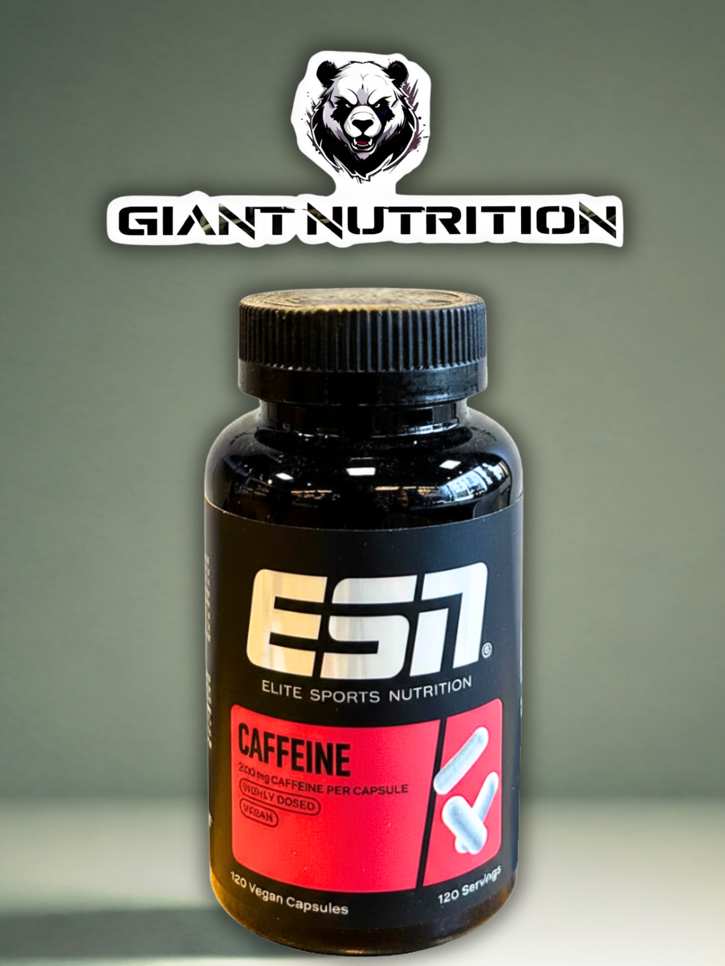 ESN Koffein Kapseln 120 Kapseln | Giant Nutrition