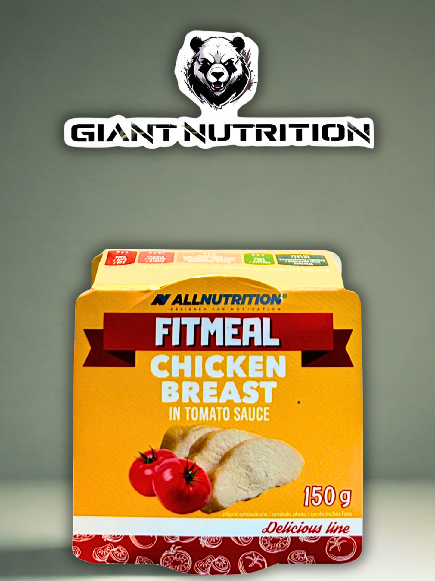 ALLNUTRITION Fitmeal Chicken Breast in Tomato Sauce 150 g | Giant Nutrition