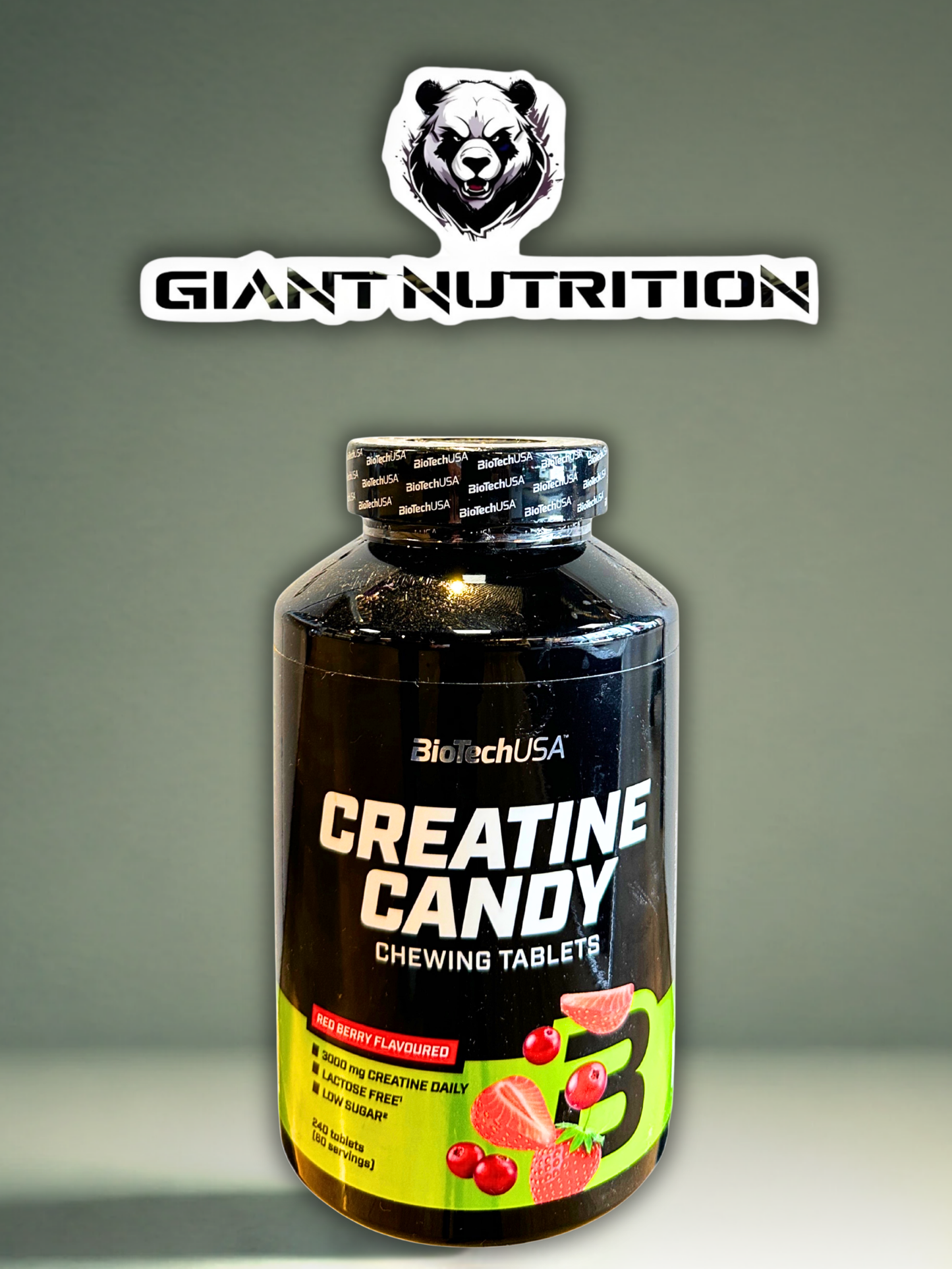 BioTechUSA Creatine Candy 240 Tabletten | Giant Nutrition