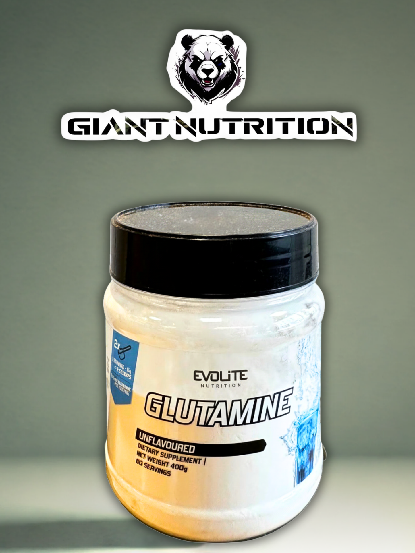 Evolite Nutrition Glutamine 400 g | Giant Nutrition