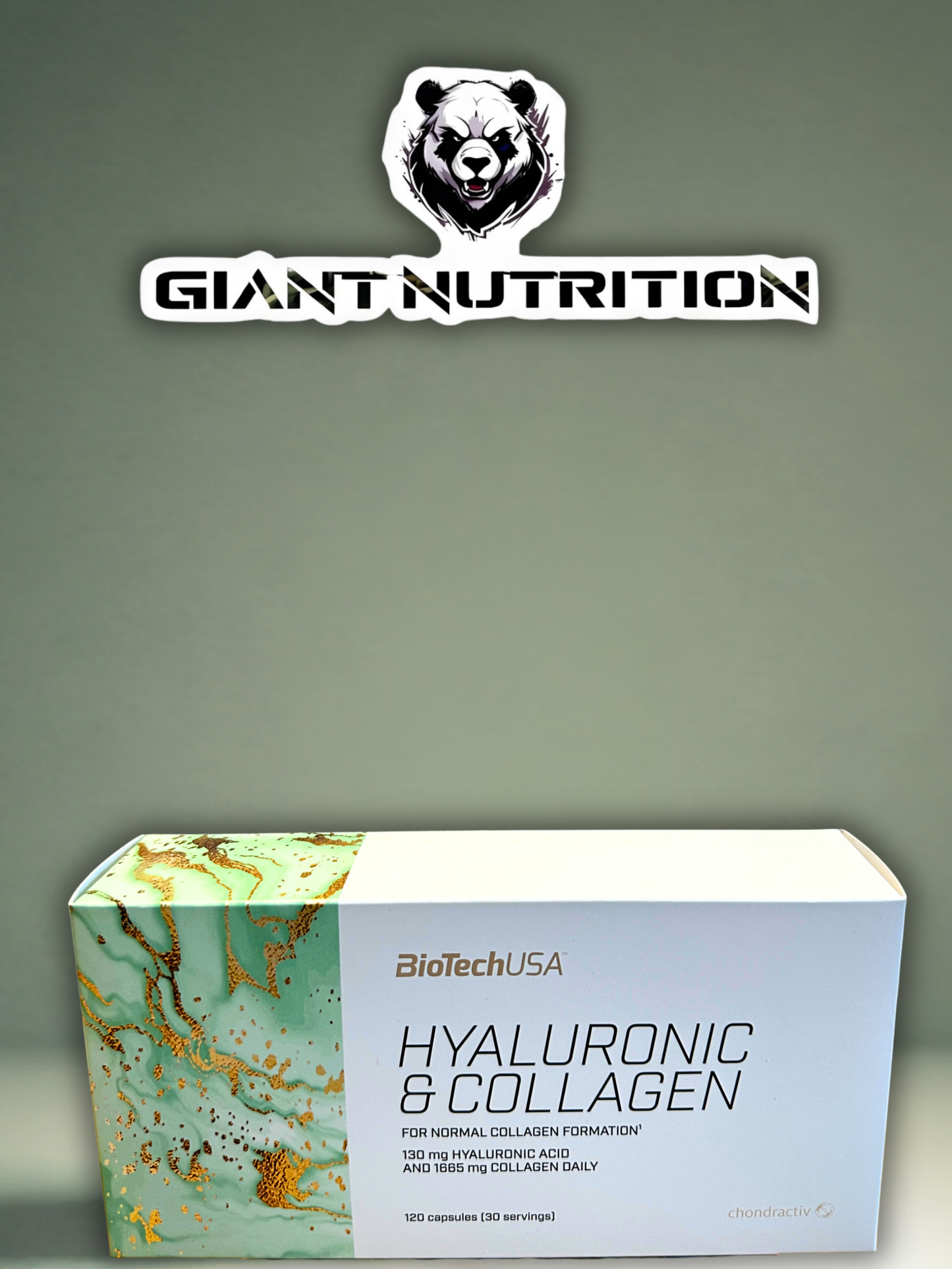 BioTech USA Hyaluronic & Collagen 120 Kapseln | Giant Nutrition