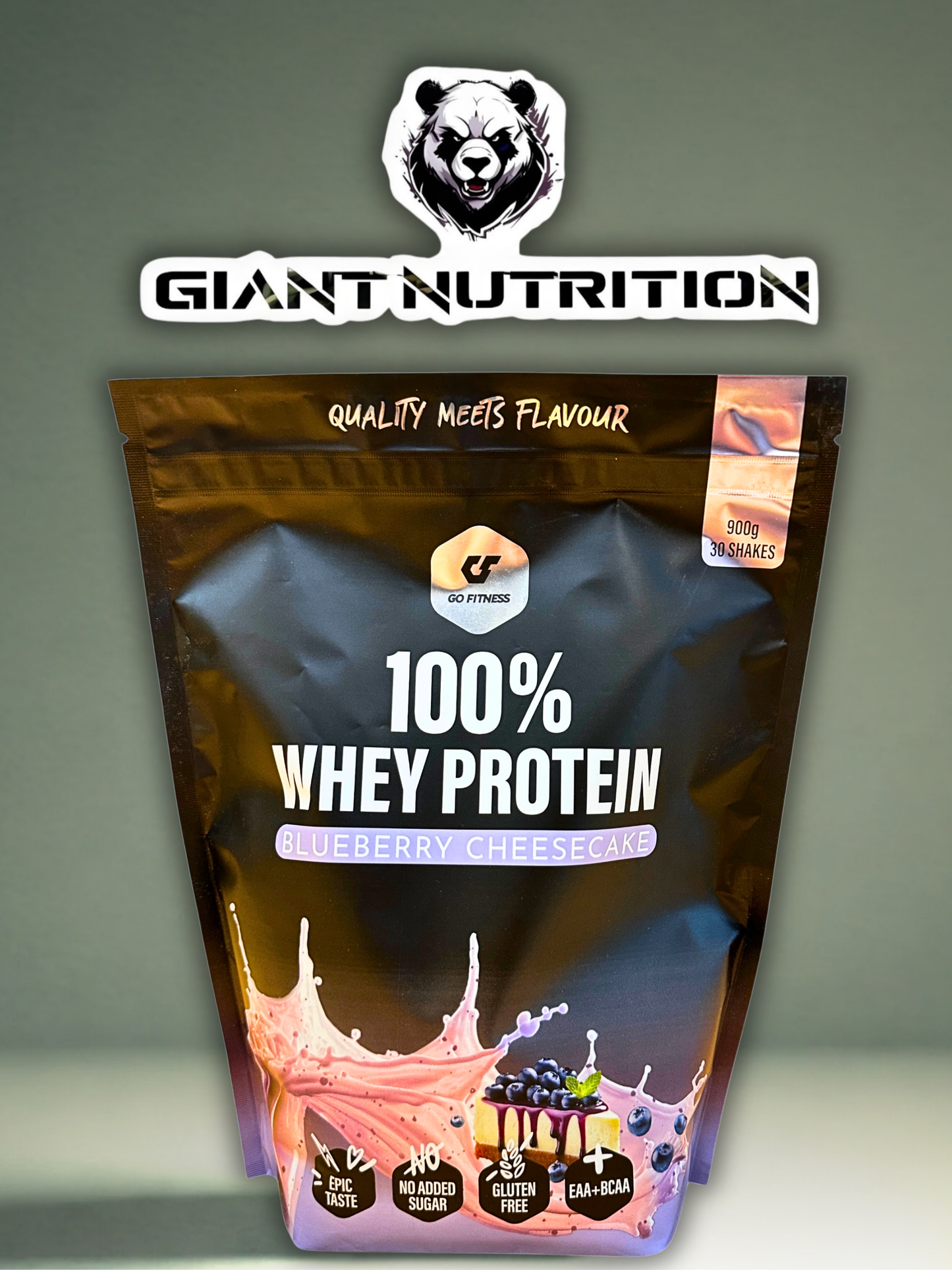 Go Fitness 100% Whey Protein 900g | Giant Nutrition