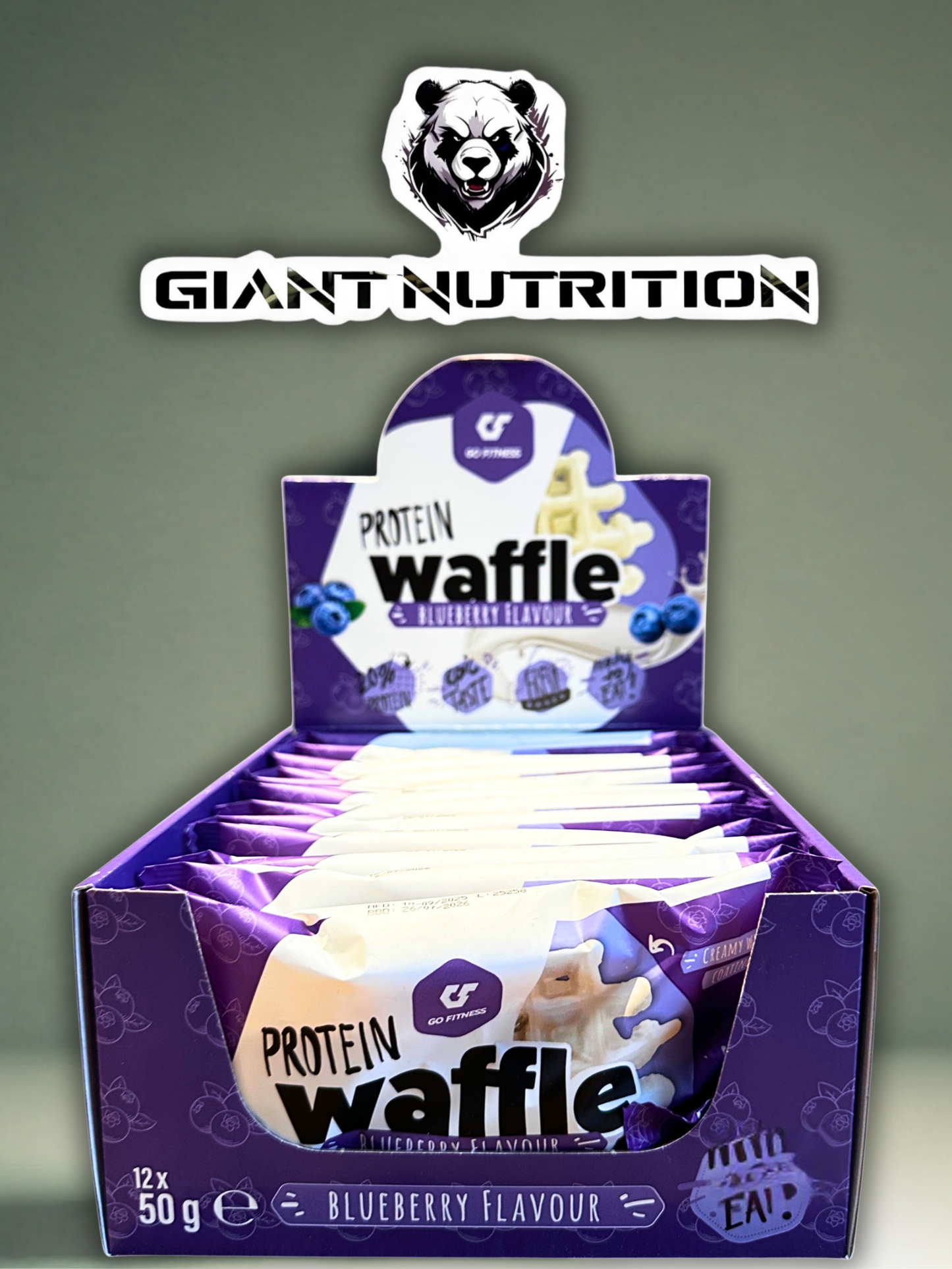 Go Fitness Protein Waffle 50g | Giant Nutrition