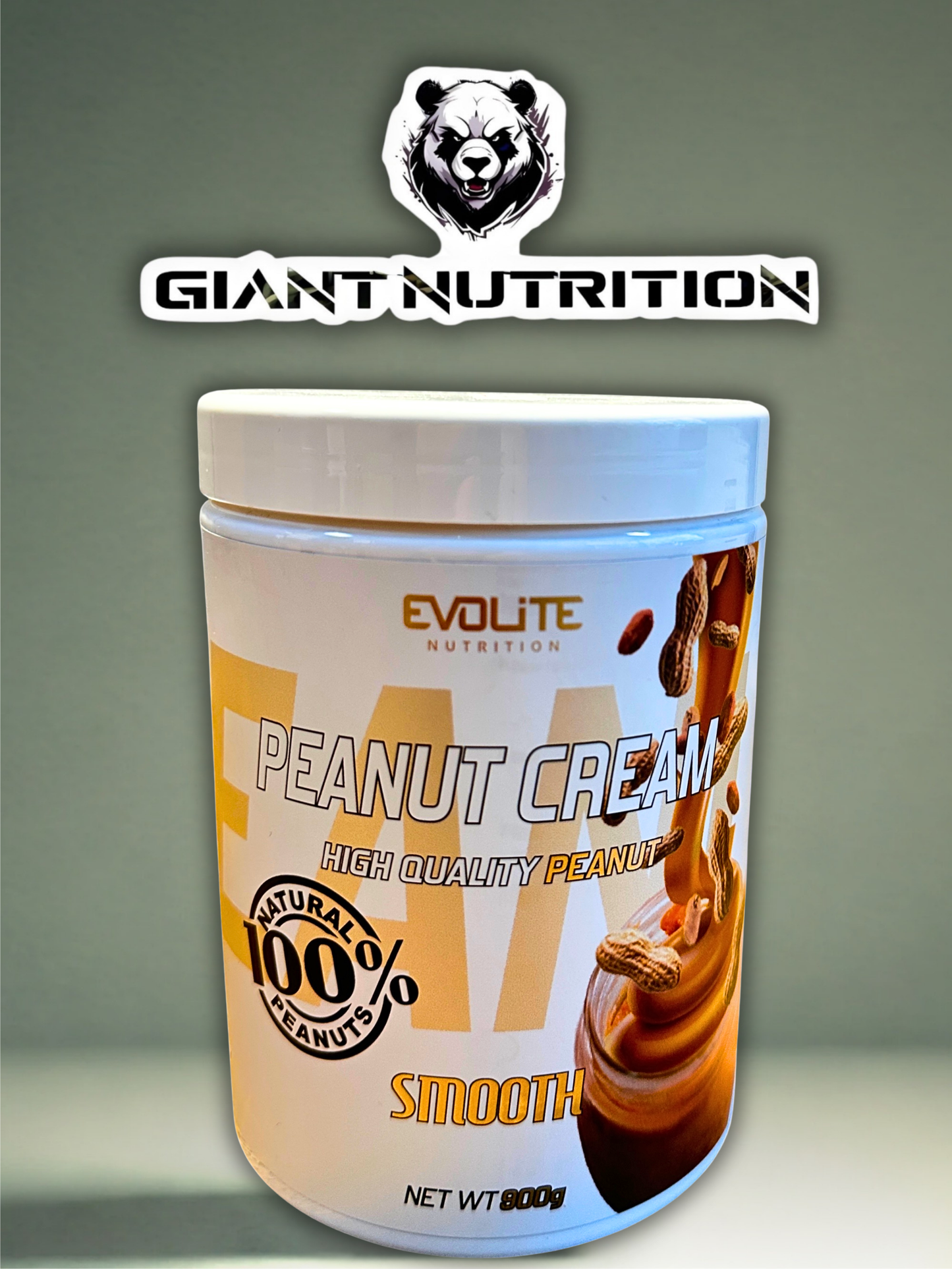 Evolite Nutrition Peanut Cream 900 g | Giant Nutrition