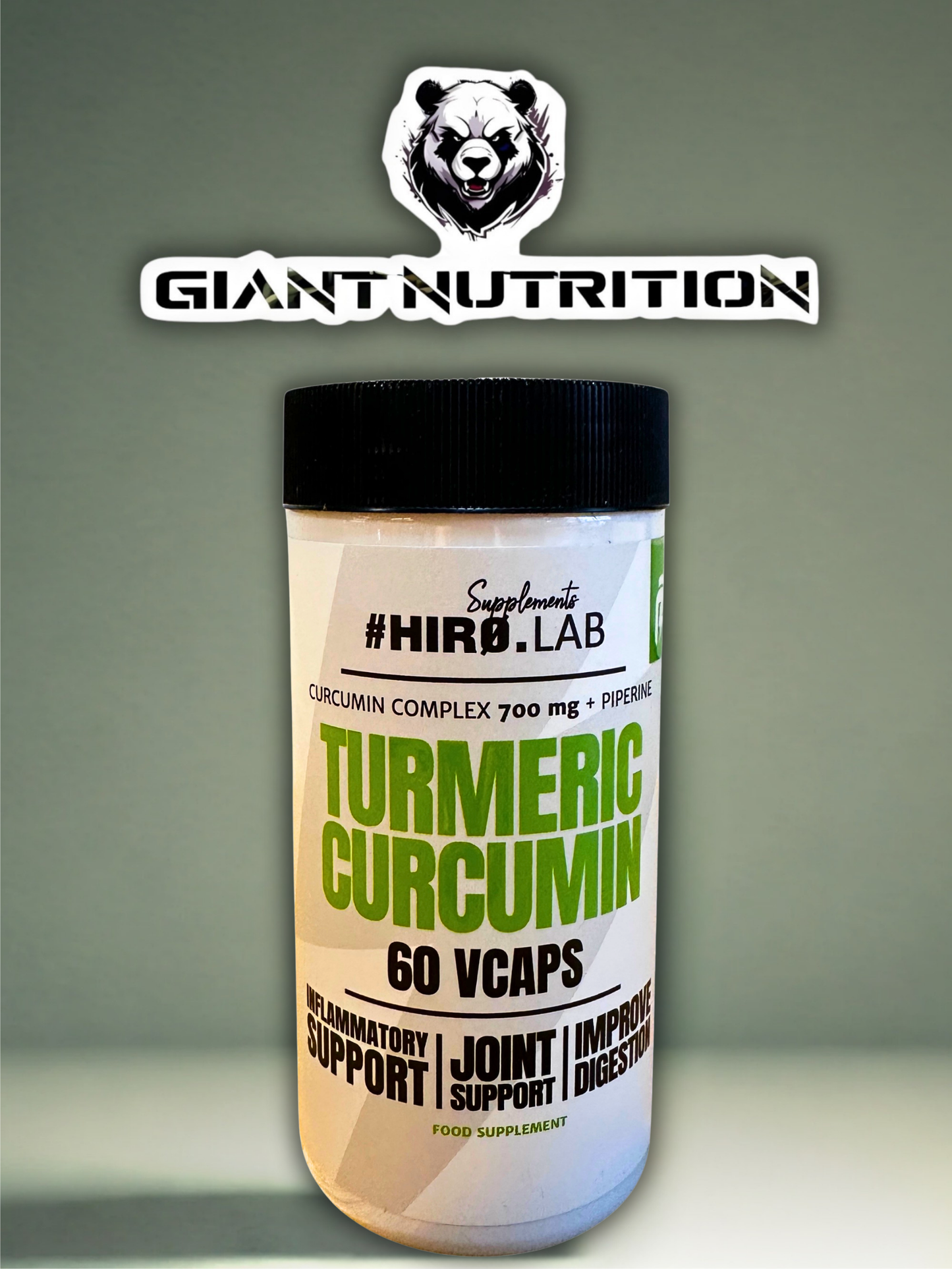 HiroLab Turmeric Curcumin 60 Caps | Giant Nutrition