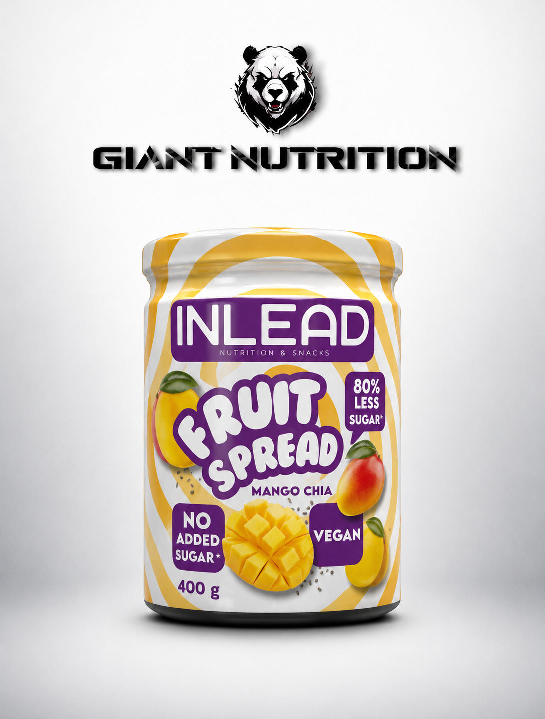 INLEAD Fruit Spread Vegan 400g | Giant Nutrition