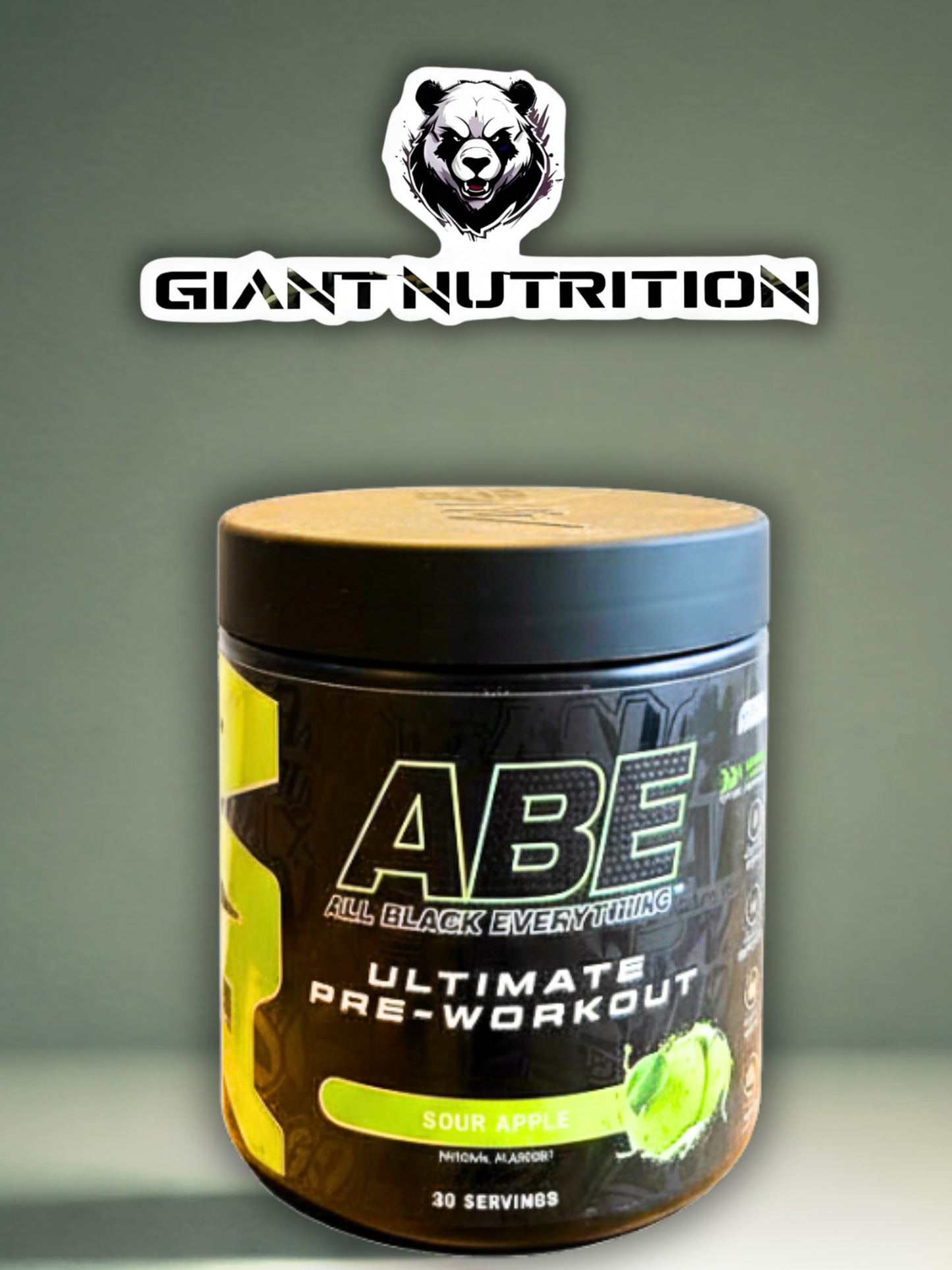 All Black Everything Ultimate Pre Workout | Giant Nutrition