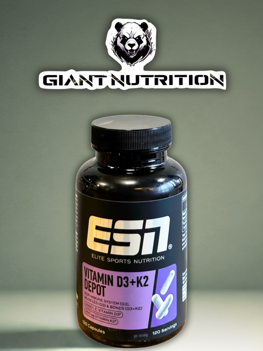 ESN Vitamin D3 + K2 120 Kapseln | Giant Nutrition