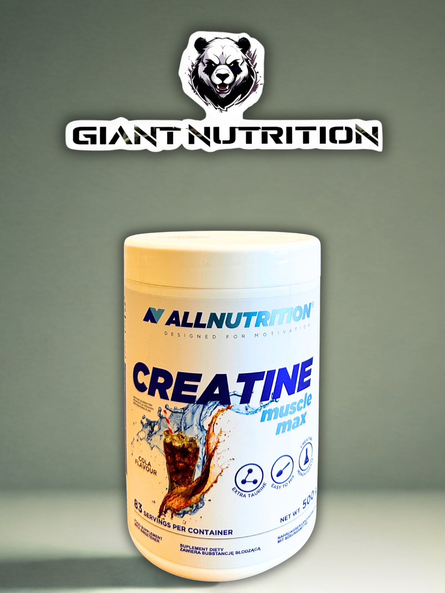 ALLNUTRITION Creatine Muscle Max 500 g | Giant Nutrition