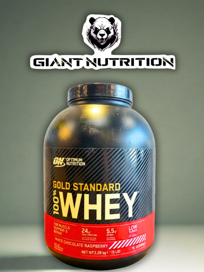 Optimum Nutrition Gold Standard 100% Whey 2270 g | Giant Nutrition