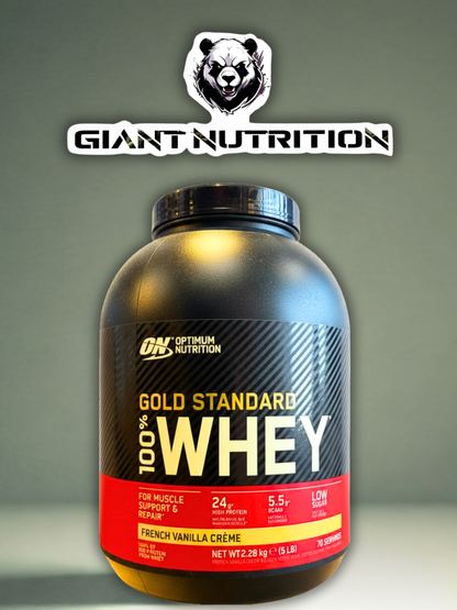 Optimum Nutrition Gold Standard 100% Whey 2270 g | Giant Nutrition