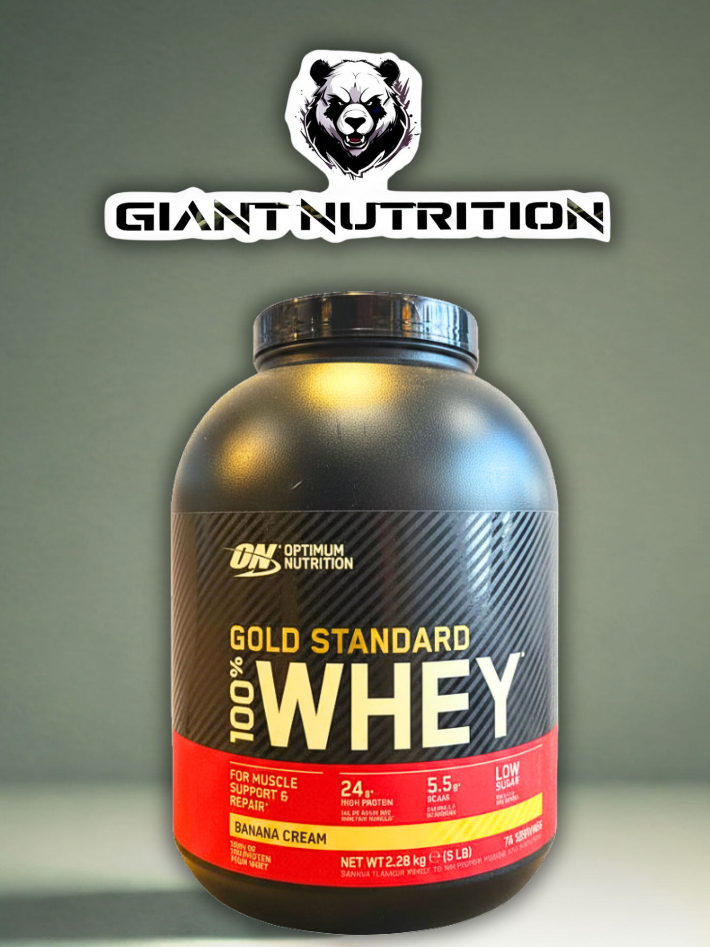 Optimum Nutrition Gold Standard 100% Whey 2270 g | Giant Nutrition