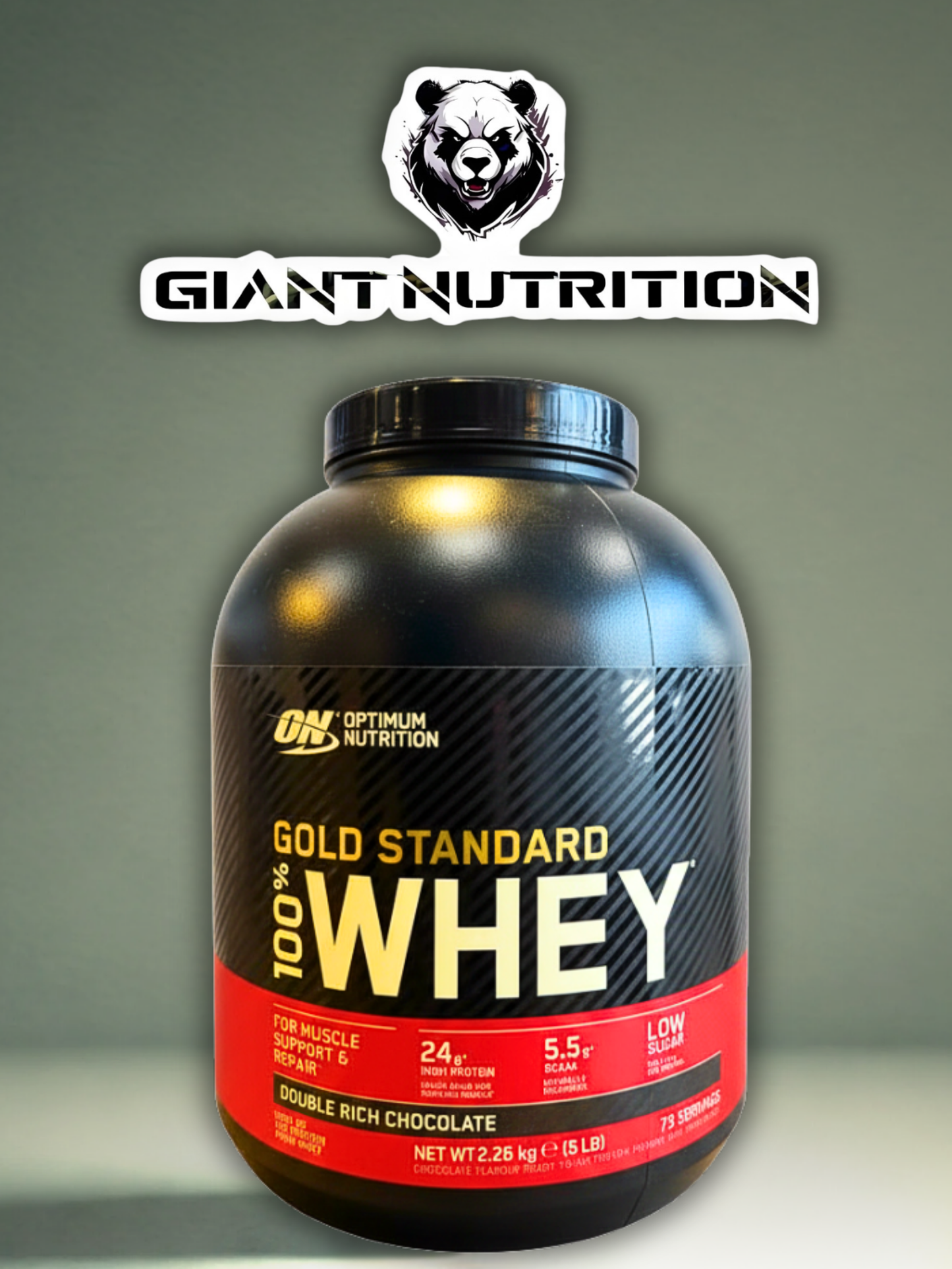 Optimum Nutrition Gold Standard 100% Whey 2270 g | Giant Nutrition