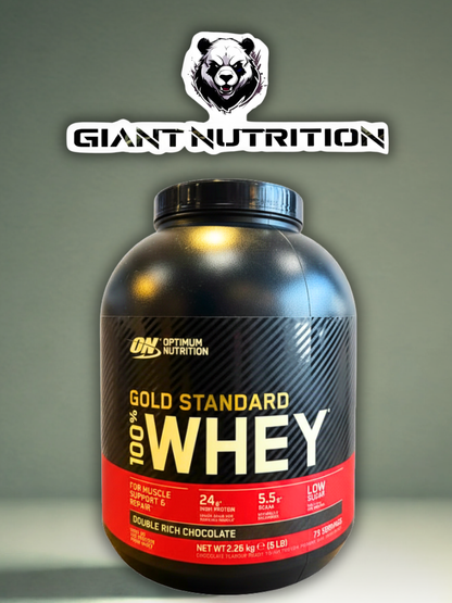 Optimum Nutrition Gold Standard 100% Whey 2270 g | Giant Nutrition