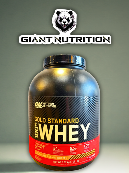 Optimum Nutrition Gold Standard 100% Whey 2270 g | Giant Nutrition