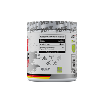 1397 MST Nutrition Arginine HCL 300g Unflavored