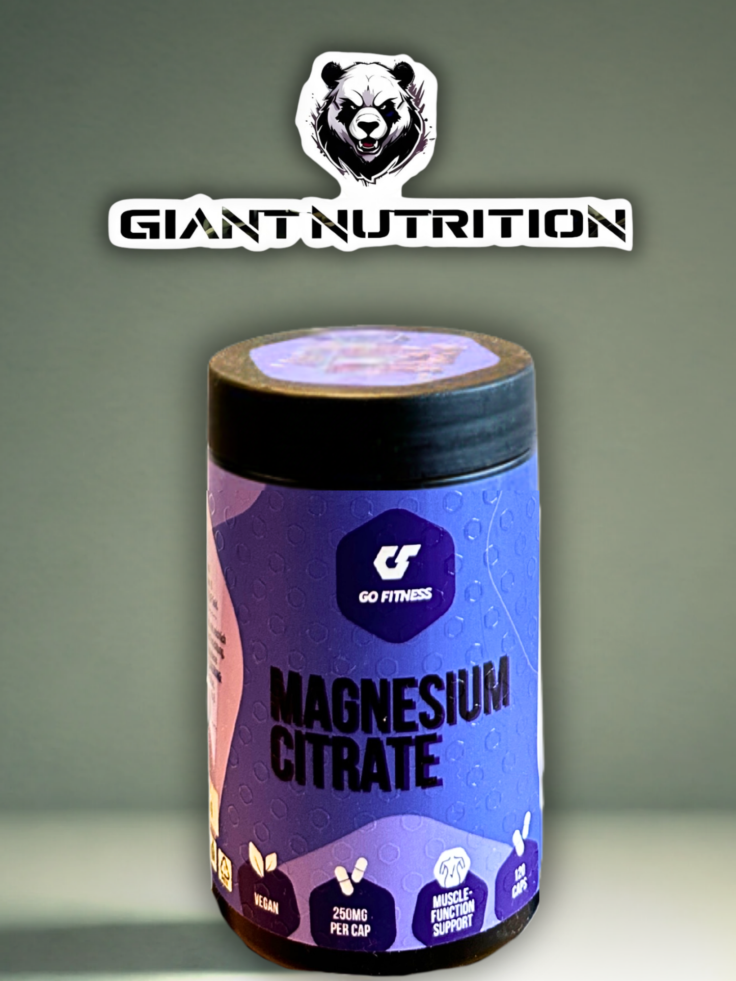 Go Fitness Magnesium Citrate 120 Kapseln | Giant Nutrition