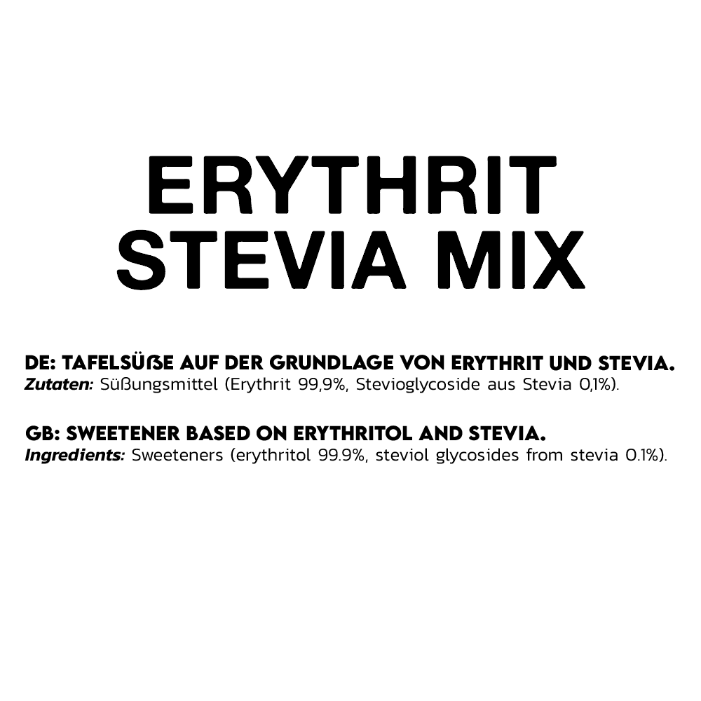 1525 Inlead Nutrition Erythrit Stevia Mix 1000 g