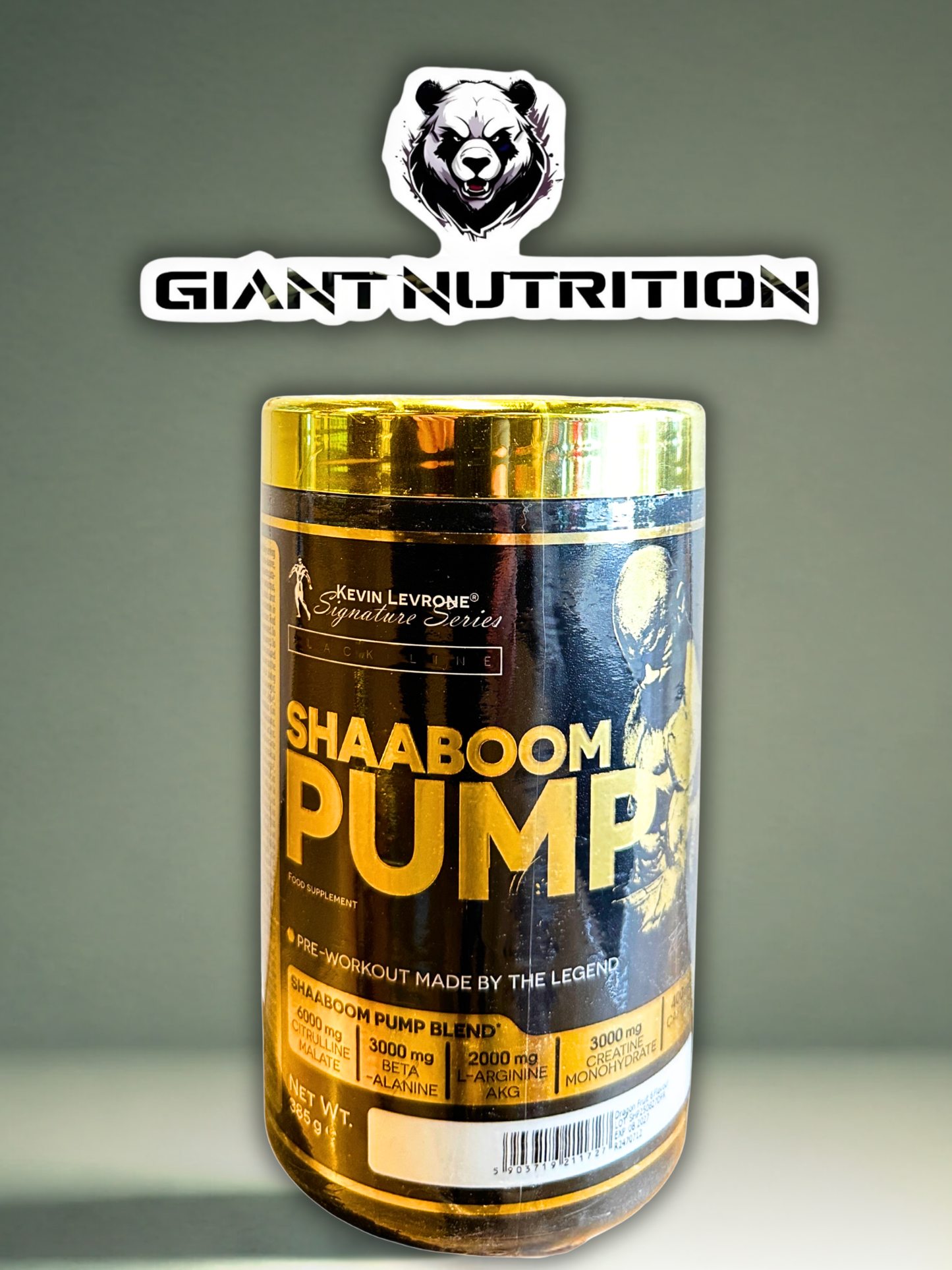 Kevin Levrone Shaaboom Pump 385g | Giant Nutrition
