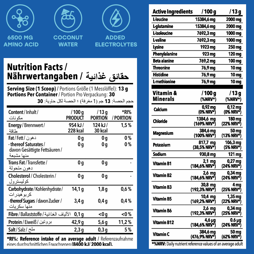 Nano Supps Hydro Amino 390g