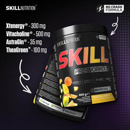 Skill Nutrition Pre-Workout 400g