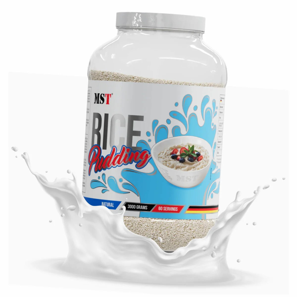 1838 MST Nutrition Rice Pudding 3kg