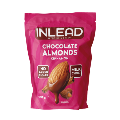 Inlead Nutrition Chocolate Almonds 100g