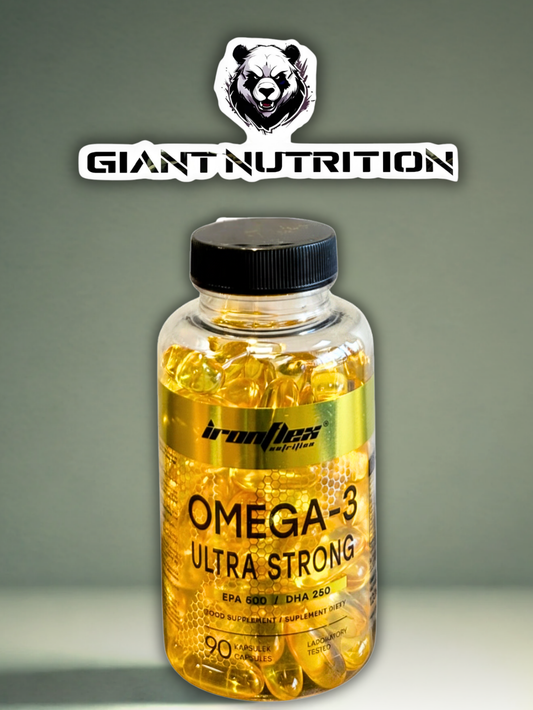 IRONFLEX OMEGA 3 ULTRA STRONG 90 Kapseln | Giant Nutrition