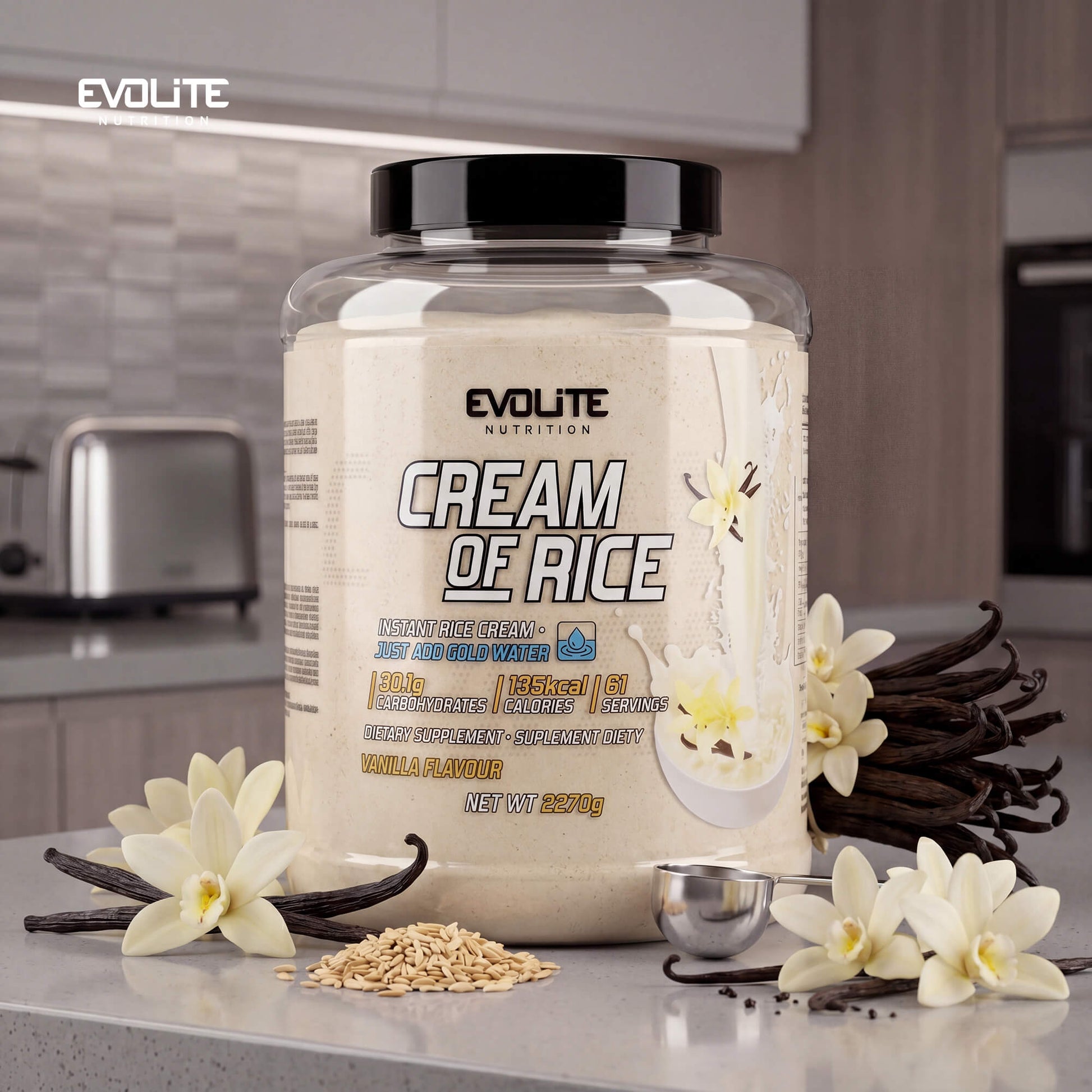 Evolite Nutrition Cream of Rice 2270g