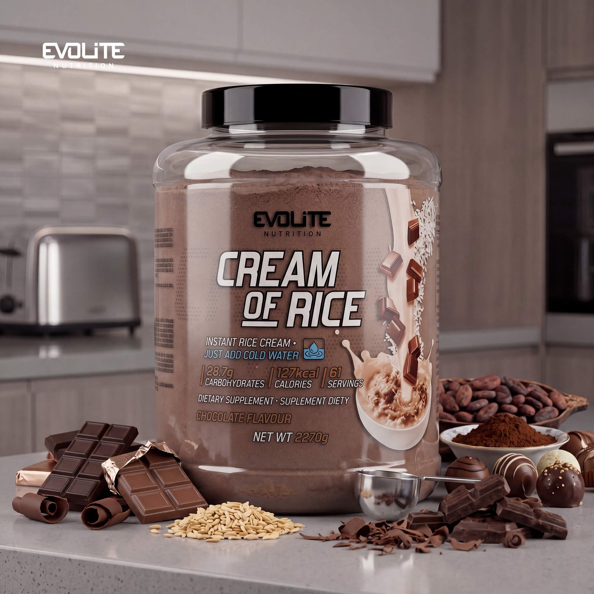 Evolite Nutrition Cream of Rice 2270g