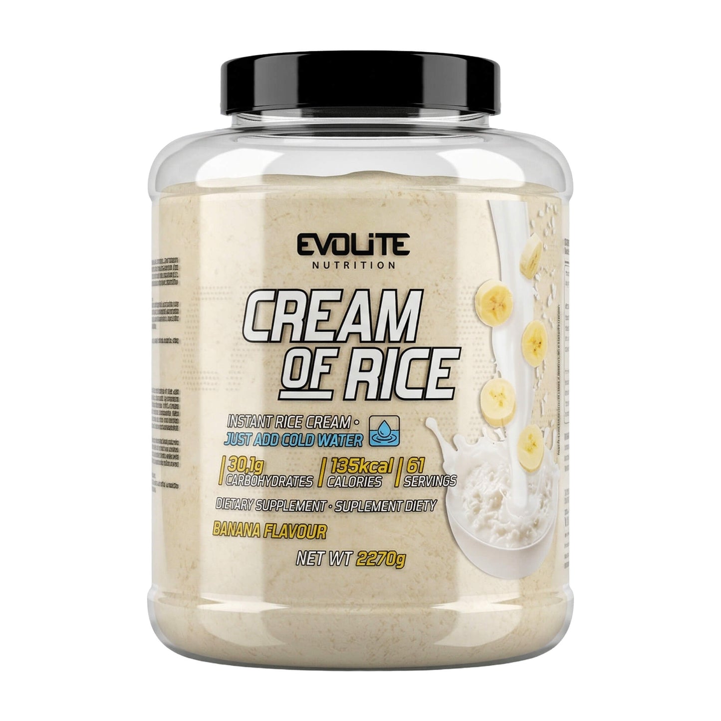 Evolite Nutrition Cream of Rice 2270g
