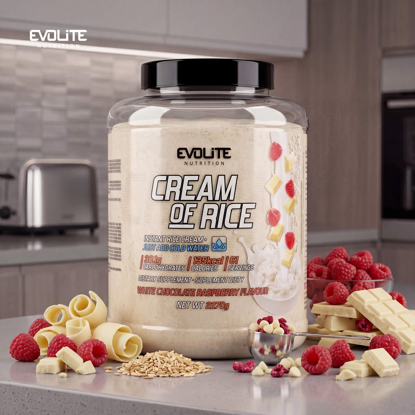 Evolite Nutrition Cream of Rice 2270g