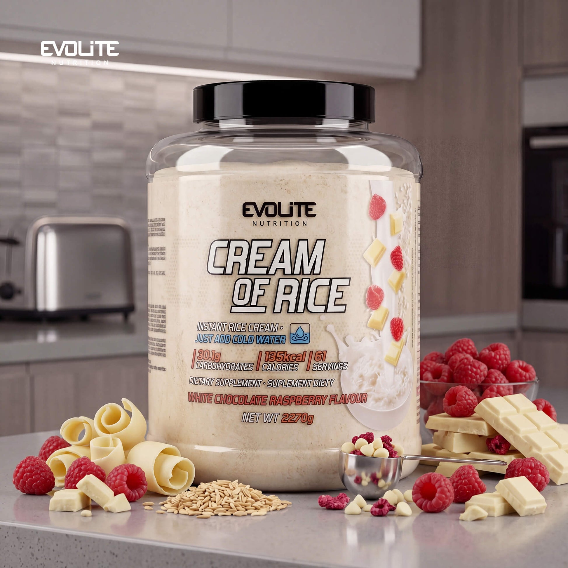 Evolite Nutrition Cream of Rice 2270g