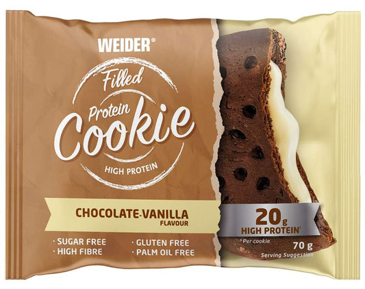 1893-001 WEIDER Filled Protein Cookie 70 g | Giant Nutrition