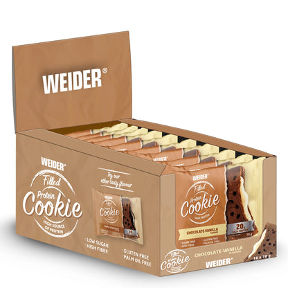 1893-001 WEIDER Filled Protein Cookie 70 g | Giant Nutrition