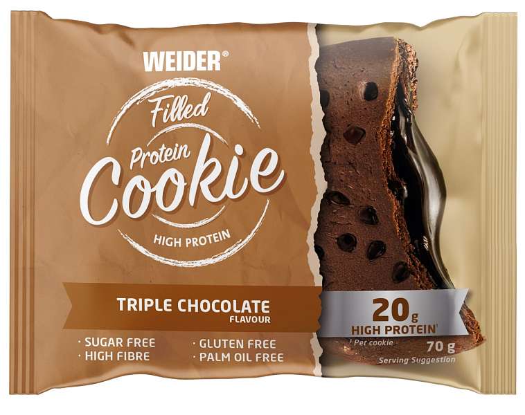 1893-001 WEIDER Filled Protein Cookie 70 g | Giant Nutrition