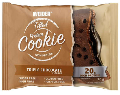 1893-001 WEIDER Filled Protein Cookie 70 g | Giant Nutrition