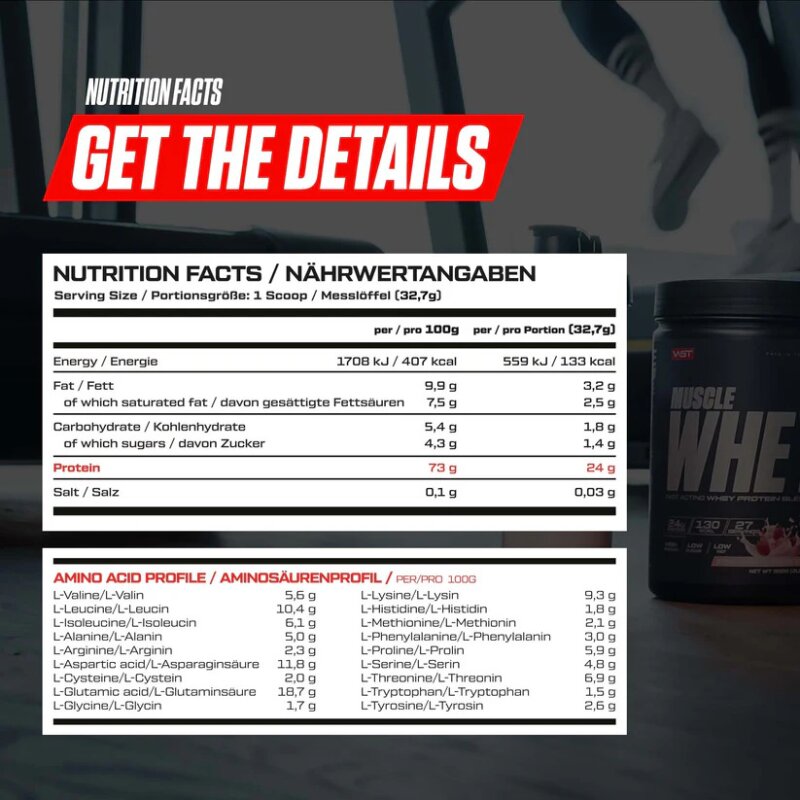 Vast Muscle Whey Protein 2kg (Nachzug)