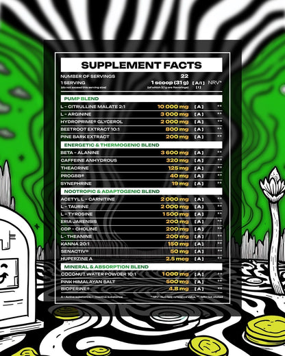 Veiny Galaxy Reborn Pre-workout Booster 680g