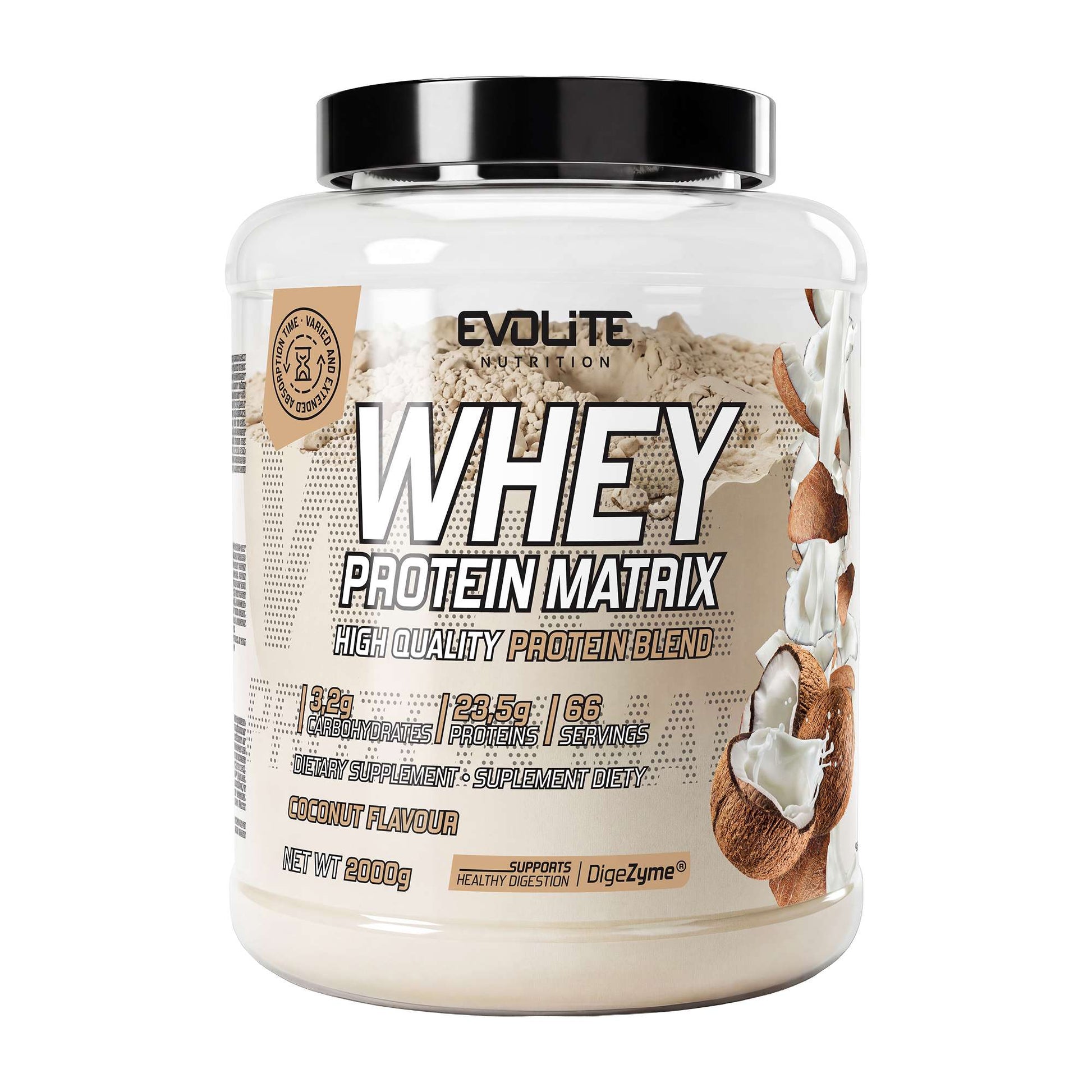 Evolite Nutrition Whey Protein Matrix 2000g