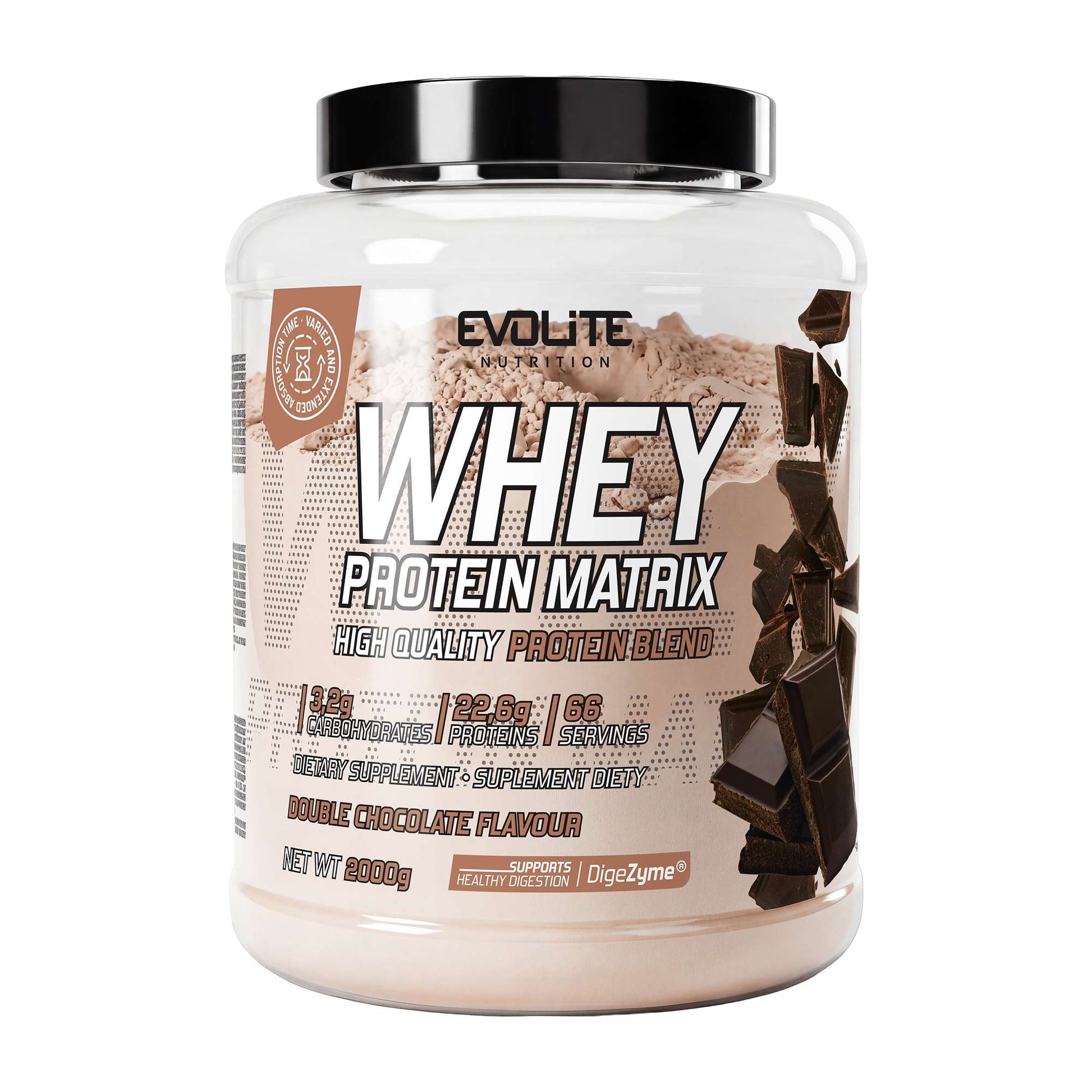 Evolite Nutrition Whey Protein Matrix 2000g