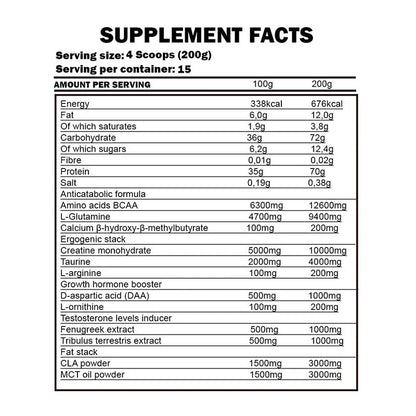 Kevin Levrone Gold Lean Mass 6000g