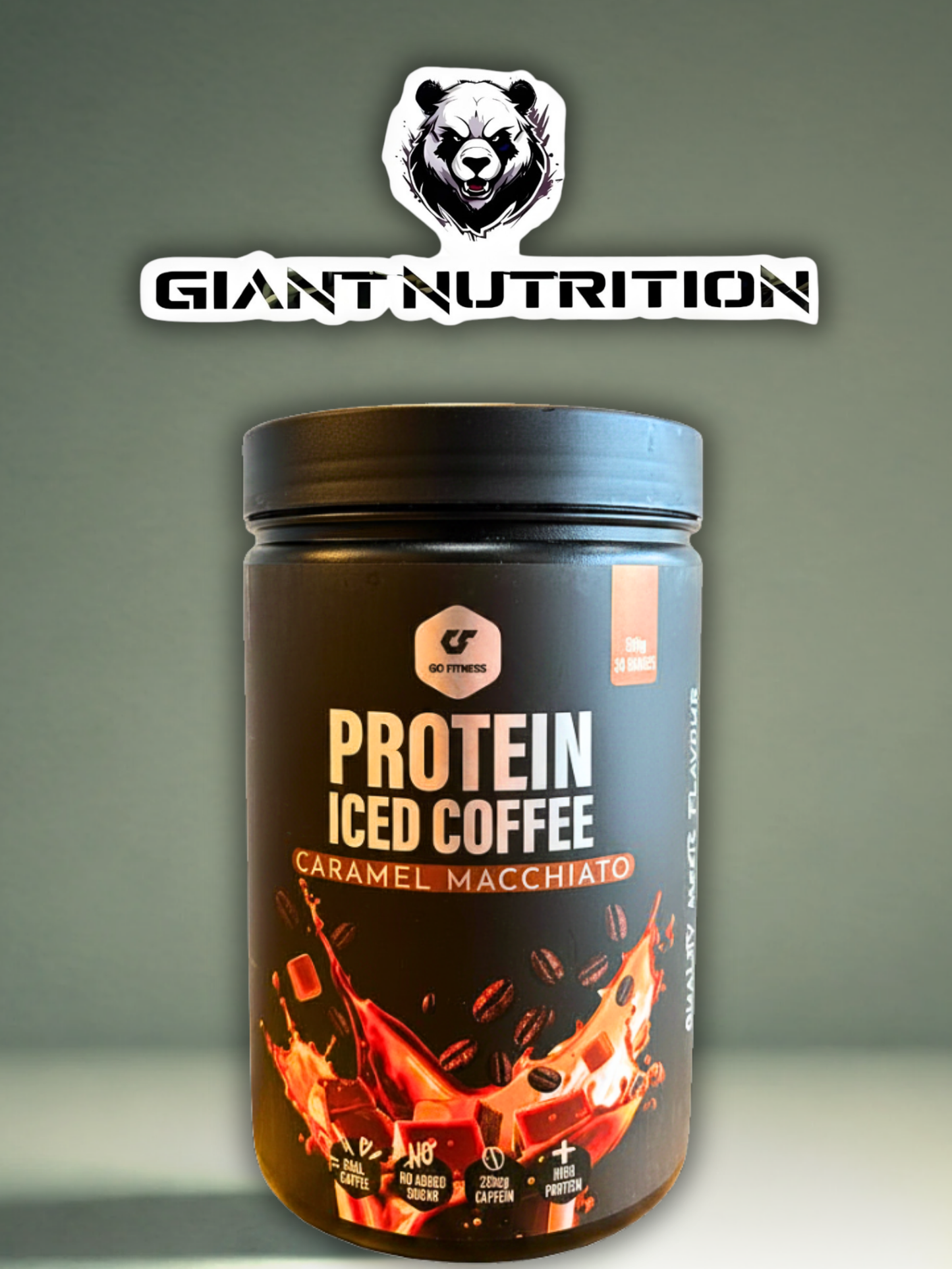 Go Fitness Protein Iced Coffee 900 g | Giant Nutrition